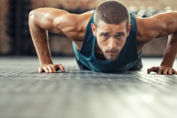 push ups gym novice bodybuilder