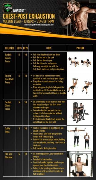 Chest- Post Exhaustion Workout