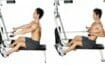 Wide grip seated cable row