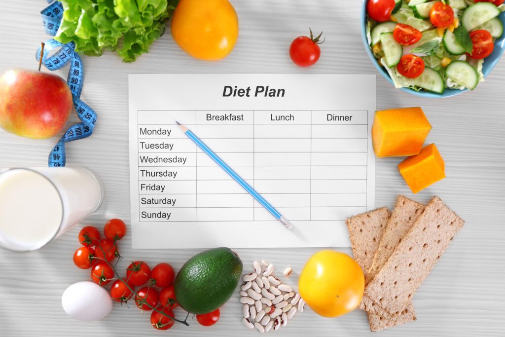 diet plan vegetables fruits healthy diet