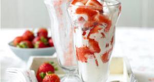 Strawberry Sundae Healthy Dessert