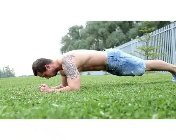 plank-workout outdoors