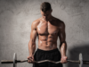 A Thin Person's Guide to Instantly Building Massive Muscles. Man curling barbell