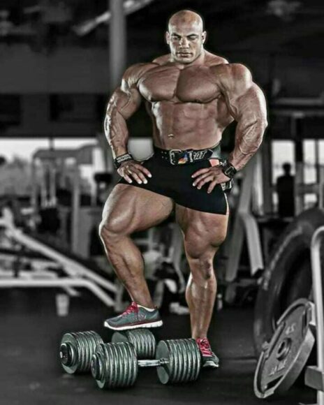 Big Ramy in the Gym