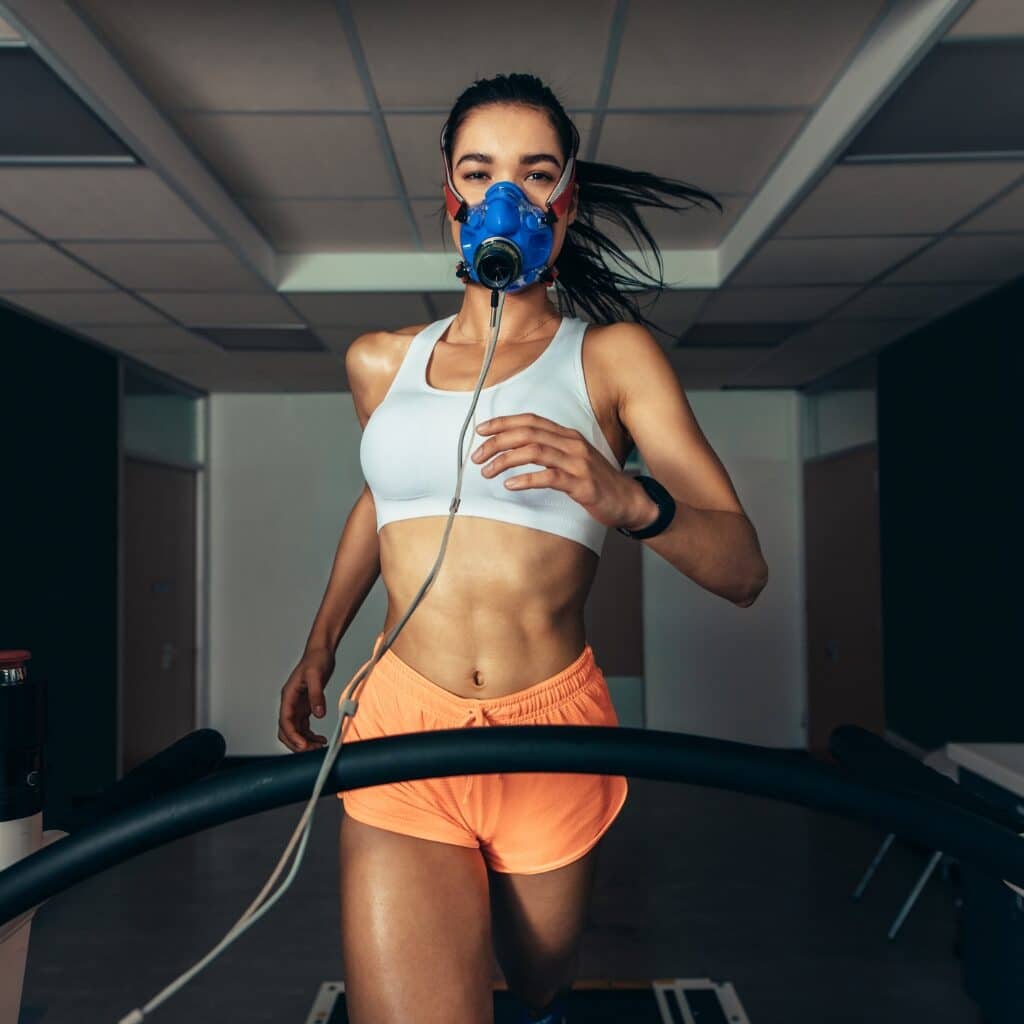 Maximizing Your Fitness with VO2 Max Testing woman on treadmill