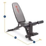 Try 10 Exercises with the Marcy Powder Adjustable Weight Bench
