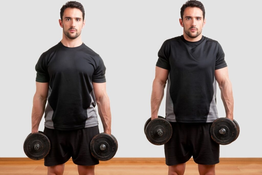 How to Perform Standing Dumbbell Shrugs