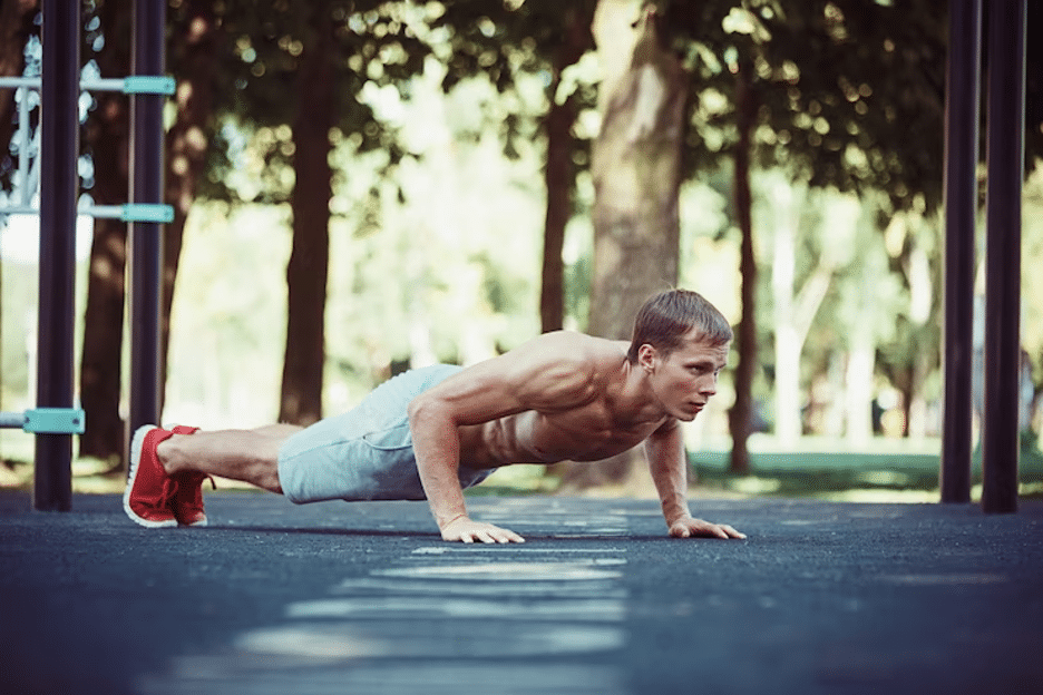 Pushups bodyweight Strength Training Exercises for Beginners to Build Muscle Fast