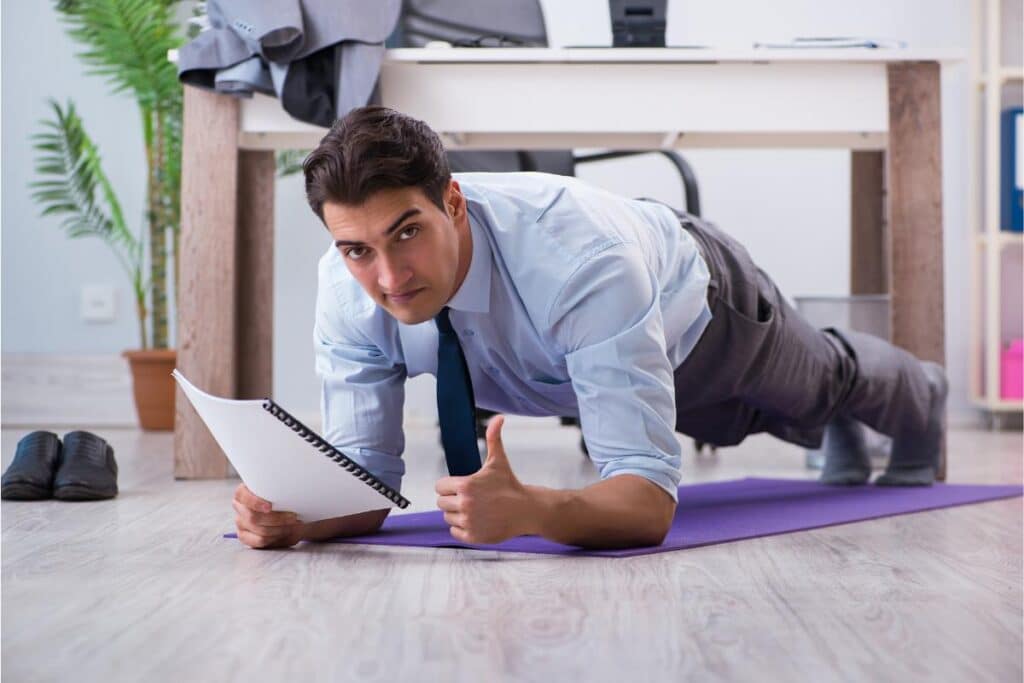 Try this 60-Second Office Workout to Add Years to Your Career
