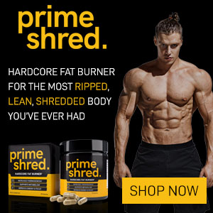 prime shred, hardcore, fat burner, lean, shredded body, fat loss, bodybuilding